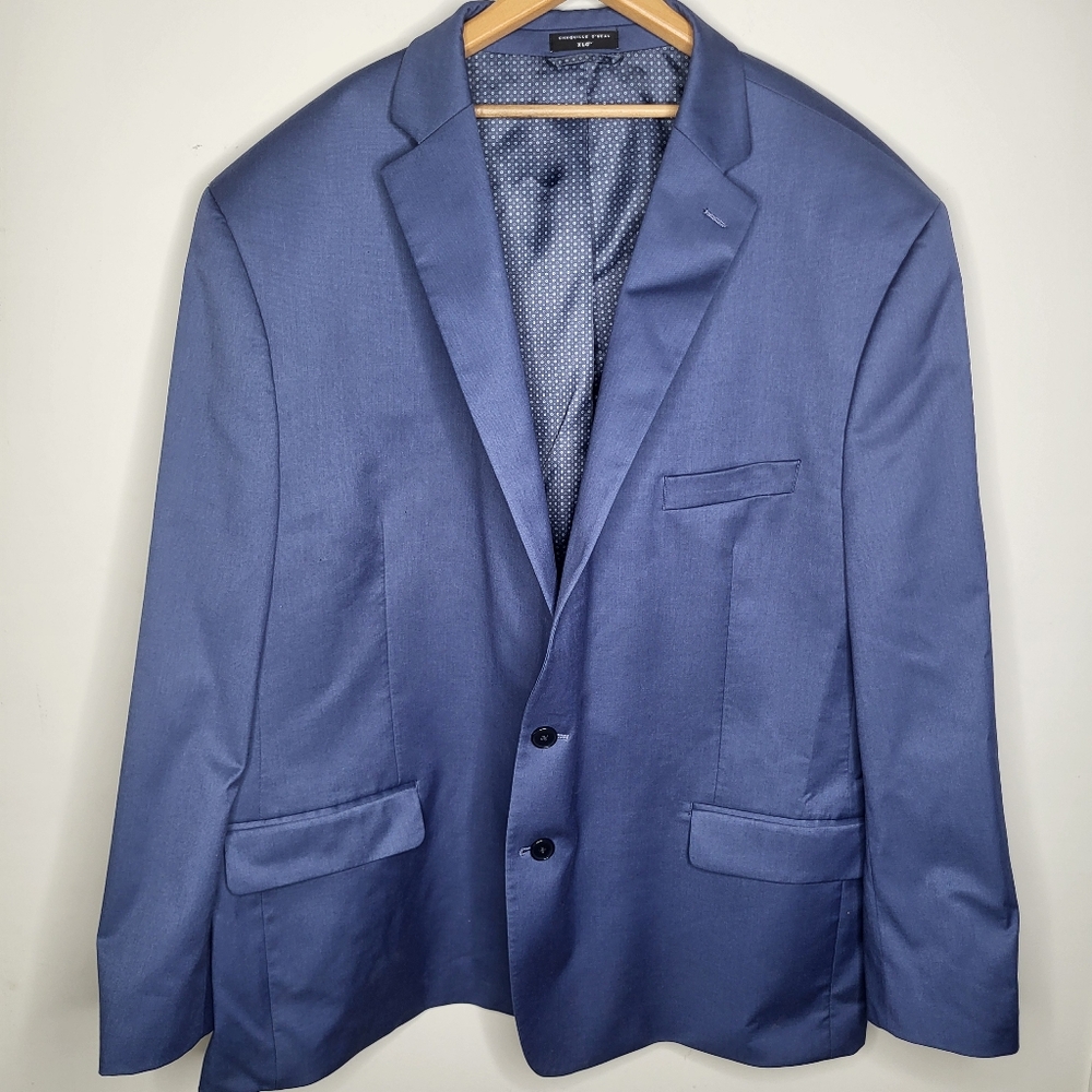 Shaquille Oneil Men’s Blue Two-Button Blazer Size XL